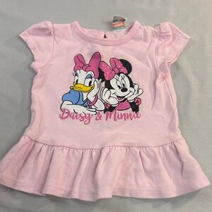 Disney Baby Light Pink Daisy and Minnie Mouse Dress
